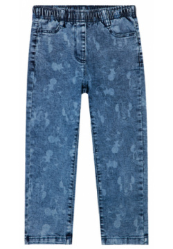 Playtoday Брюки текстильные джинсовые для девочек 12242064