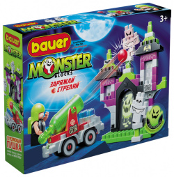 Конструктор Bauer Monster Blocks Дом с привидениями (109 элементов) 822