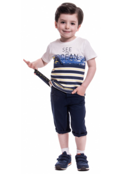 Cascatto  Комплект одежды для мальчика (футболка бриджи подтяжки) G KOMM18 У