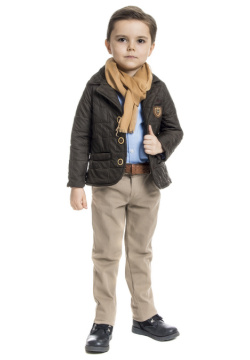 Cascatto  Комплект для мальчика (куртка рубашка брюки пояс шарф) G KOMM18