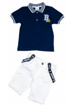 Cascatto  Комплект одежды для мальчика (футболка бриджи подтяжки) G KOMM18/03