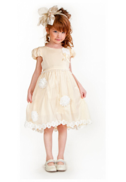 Cascatto  Платье нарядное PL91 Элегантное детское вечернее с круглым