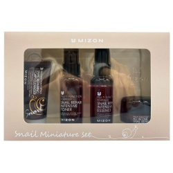 Mizon Набор Миниатюр Snail Miniature Set (пенка  тонер эссенция крем для лица) 540321