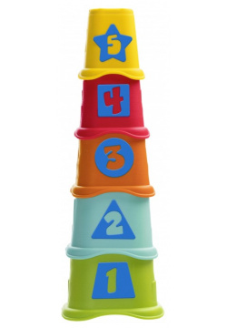 Развивающая игрушка Chicco Пирамидка Stacking Cups 9373