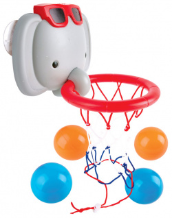 Hape Игрушка для купания Баскетбольное кольцо Слоник E0221_HP