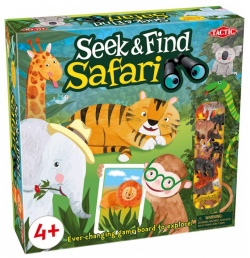 Tactic Games Настольная игра Seek & Find Safari 58007