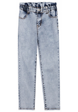 Playtoday Брюки текстильные джинсовые для девочек 12221160