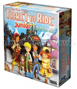 Hobby World Настольная игра Ticket to Ride Junior: Европа 1867