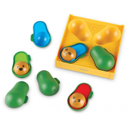 Развивающая игрушка Learning Resources Эмоции с авокадо (9 элементов) LER6806
