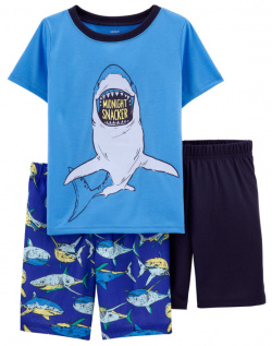 Carters Пижама для мальчика Акула 3K491910