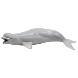 Детское время Фигурка  Белуха белый кит хвост изогнут M6005