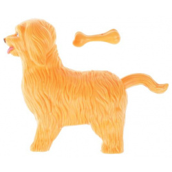 Карапуз Аксессуары для кукол магнитная собака с косточкой Софии 29 см PET MDB S BB