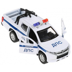 Технопарк Машина металлическая Mitsubishi L200 Pickup Полиция 13 см 12POL ARM