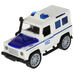 Технопарк Машина со светом и звуком Джип Полиция 18 см 2003A275 R POLICE