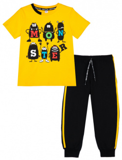Playtoday Комплект трикотажный для мальчиков: футболка  брюки Monsters kids boys 12312168