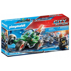 Playmobil Игровой набор Побег от полиции на картинге 70577