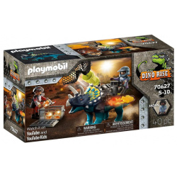 Playmobil Игровой набор Трицератопс Битва среди камней 70627