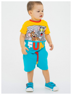 Playtoday Комплект для мальчиков Best friend baby boys (футболка  шорты) 12333003