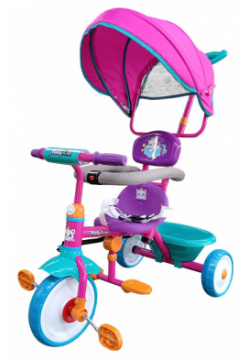 Велосипед трехколесный Moby Kids 3 в 1 Принцесса 649243