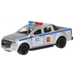 Технопарк Машина металлическая Ford Ranger пикап Полиция 12 см SB 18 09 FR P