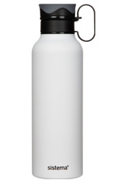 Sistema Стальная бутылка с петелькой 600 мл 