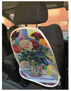 JoyArty Защитная накидка на спинку автомобильного сидения Цветочный натюрморт cspr_72065