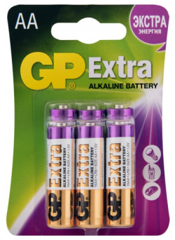 GP Batteries Батарейки АА (LR6) 6 шт  15AXNEW CR6_72/720