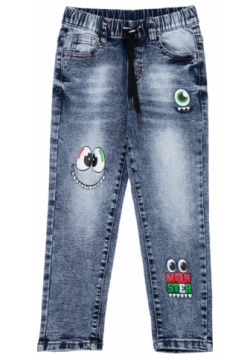 Playtoday Брюки текстильные джинсовые для мальчиков Monsters kids boys 12312144