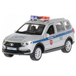 Технопарк Машина металлическая Lada Granta Cross 2019 Полиция GRANTACRS 12SLPOL SR