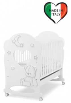 Детская кроватка Erbesi Stella с окном 8050612382836