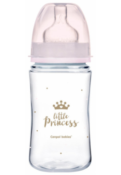 Бутылочка Canpol PP EasyStart Royal Baby с широким горлышком антиколиковая 240 мл 35/234