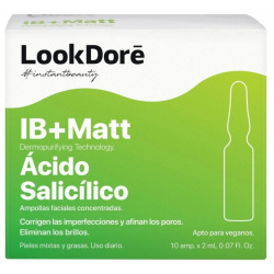 LookDore Концентрированная сыворотка для проблемной кожи лица IB + Matt Anti Imperfections 10x2 мл MAPD 02846