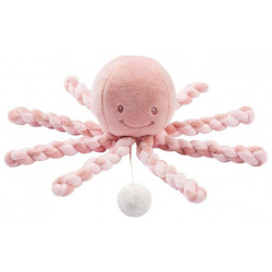 Мягкая игрушка Nattou Musical Soft toy Lapidou Octopus 877596
