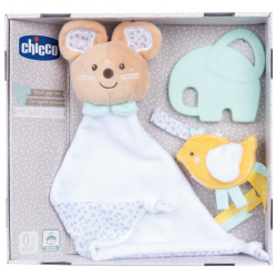 Подвесная игрушка Chicco набор подарочный На рождение малыша 00011823000000