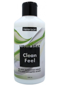 Helenson Жидкое мыло для рук  Hand Soap Clean Feel (Antiseptic) 1000 мл HL 0107