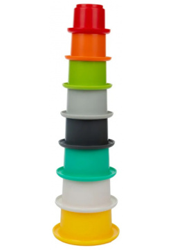 Развивающая игрушка Infantino Игровой набор для малышей Цветные стаканчики 216270