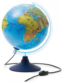 Globen Глобус Земли физико политический интерактивный с подсветкой D 250 мм INT12500284