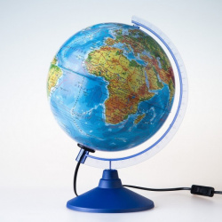Globen Глобус Земли физико политический с подсветкой 250 серия Евро Ке012500191