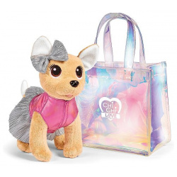 Мягкая игрушка Chi Love Плюшевая собачка в прозрачной сумочке 20 см 5893432