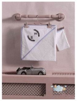 Kidboo Комплект полотенце уголок + варежка Lets Race 
