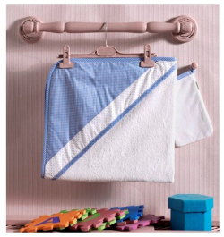 Kidboo Комплект полотенце уголок + варежка Little Farmer 
