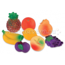 Огонек Набор игрушек для купания Фрукты С 772/01289 ПВХ фруктов