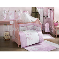 Комплект в кроватку Kidboo Sweet Flowers (6 предметов) 