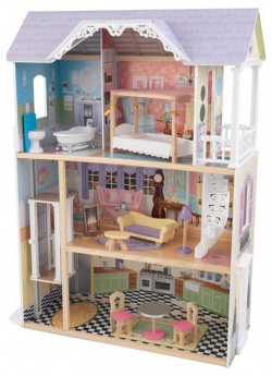 KidKraft Кукольный домик Кэйли 30 см с мебелью 65869_KE для кукол