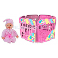 Loko Toys My Dolly Sucette Набор 37 см с игровой площадкой 98132 Игры куклами