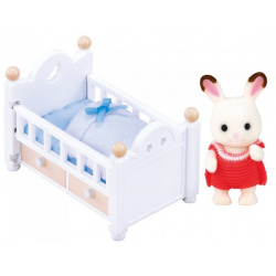 Sylvanian Families Игровой набор Малыш и детская кроватка 5017
