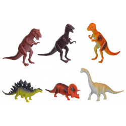 Bondibon Набор животных Ребятам о Зверятах Динозавры 8 10 дюймов 6 шт  ВВ1617