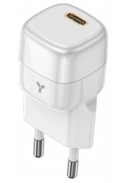 Сетевое зарядное устройство Accesstyle Grape 20WC White Silver 