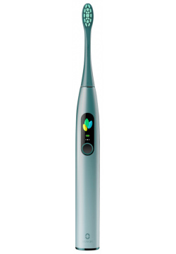 Электрическая зубная щетка Oclean X Pro  зелёный — это умная