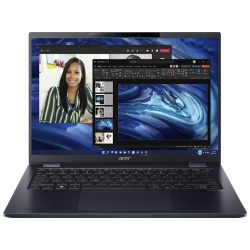Ноутбук Acer TravelMate P6 TMP614P 52 74QX 14" (NX VSZER 005) чёрный 